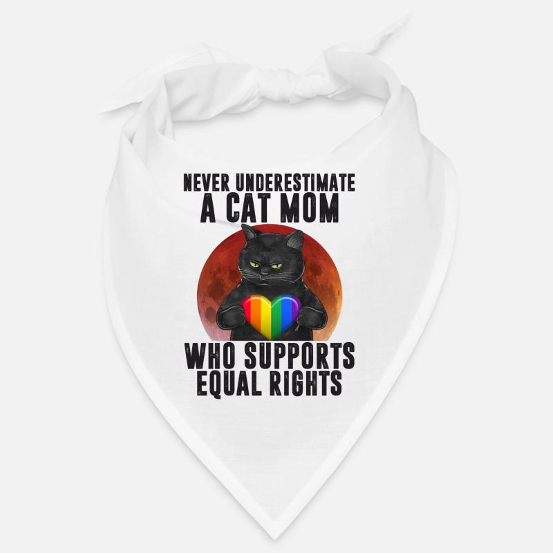 LGBT Cat Mom Support Equal Rights Bandana