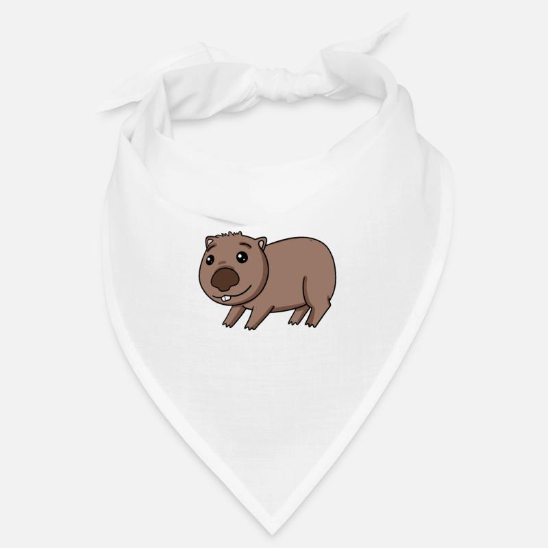 Wombat - Bandana - Weiß