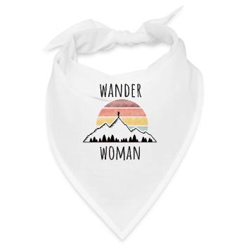Wandern Wanderwoman - Bandana - Weiß - Vorne