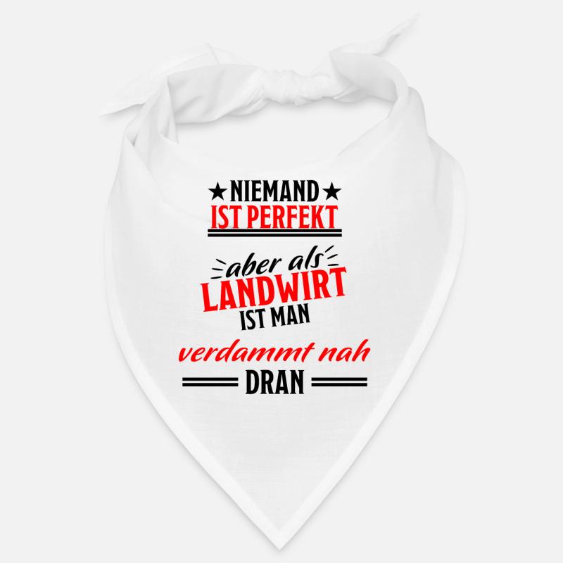 Landwirt Lustiger Spruch Traktor Beruf Geschenk Bandana