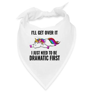 UNICORN Dramatic First - Bandana - Weiß - Vorne