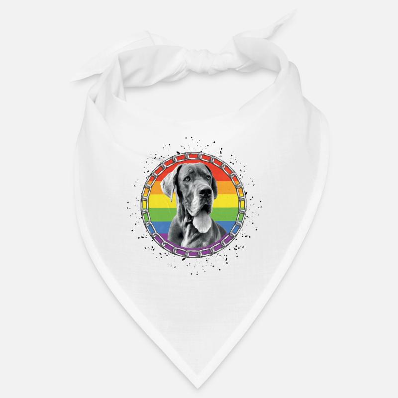 Great Dane or Danish Great Dane Pride - bright Bandana
