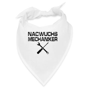 Nachwuchs Mechaniker - Bandana - Weiß - Vorne