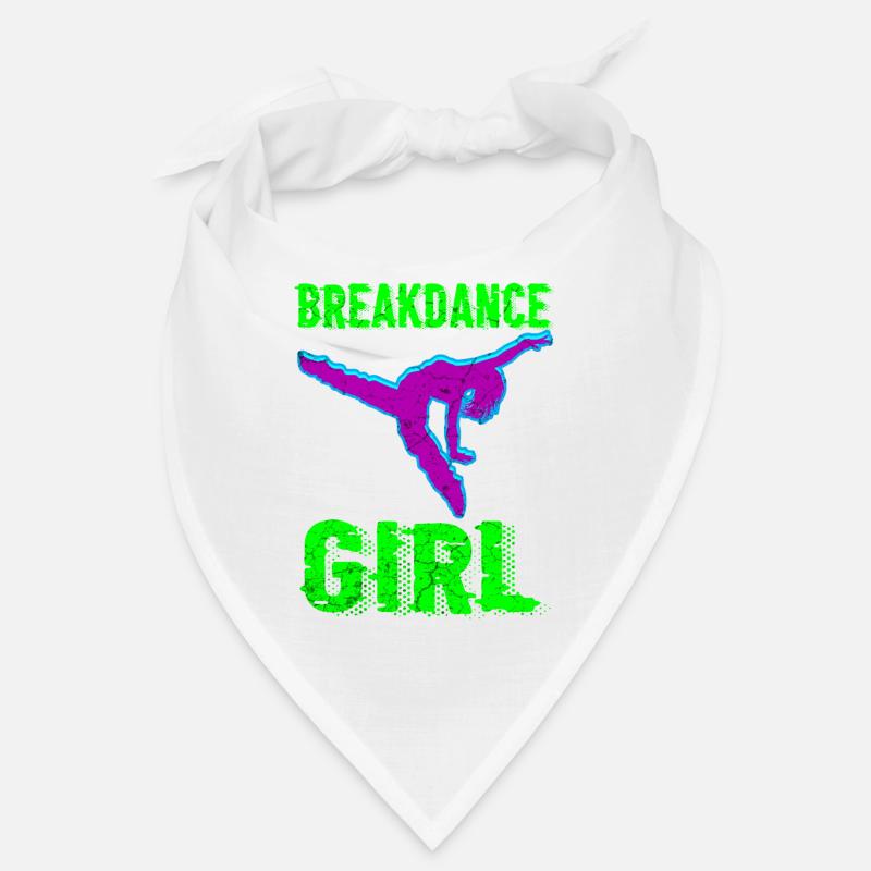 Breakdance Mädchen Tänzerin Bandana