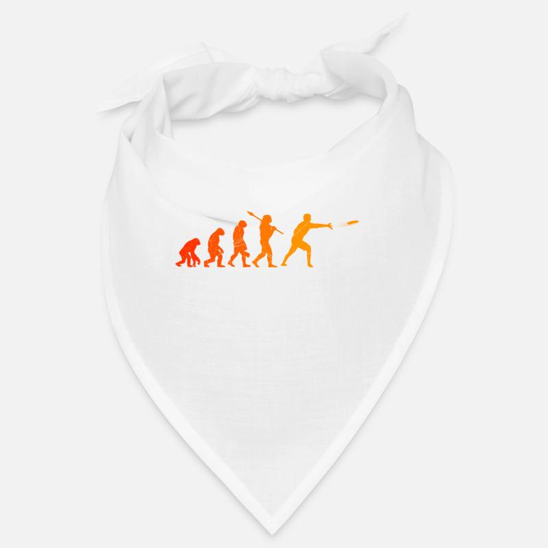 Ultimate Frisbee Evolution Disc Golf Affe Mensch Bandana