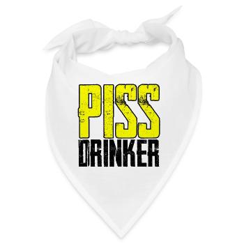 Piss Drinker 4 - Bandana - Weiß - Vorne