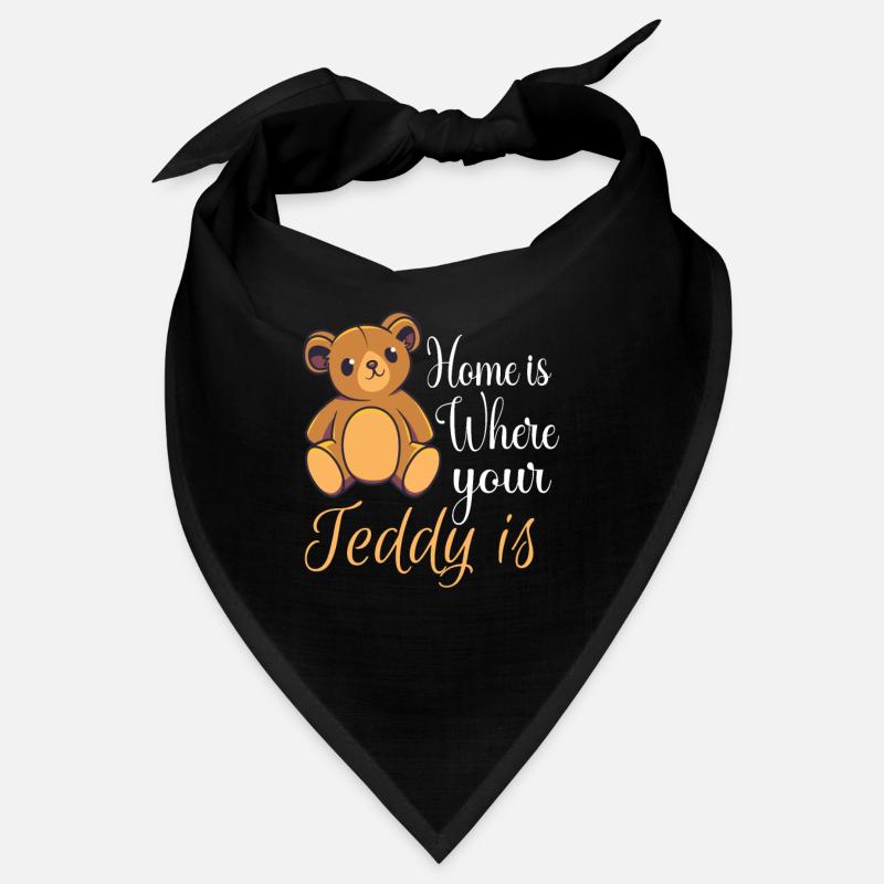 Teddybär : Home is where your Teddy bear is Bandana