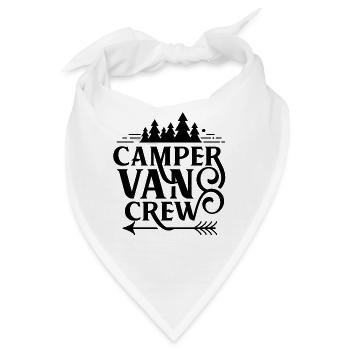 Campervan Mannschaft Wohnmobil Bauen Wohnwagen - Bandana - Weiß - Vorne