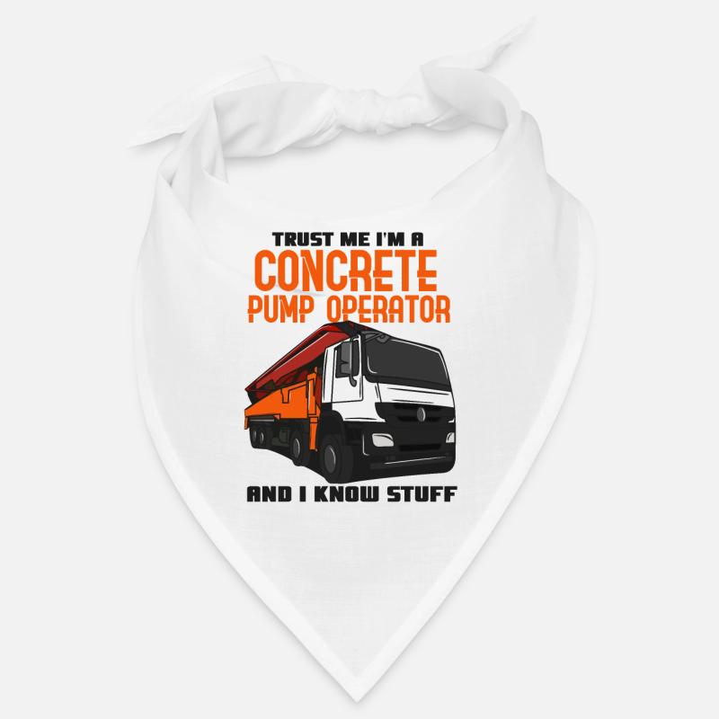 Concrete Worker Concrete Pump Operator Bandana