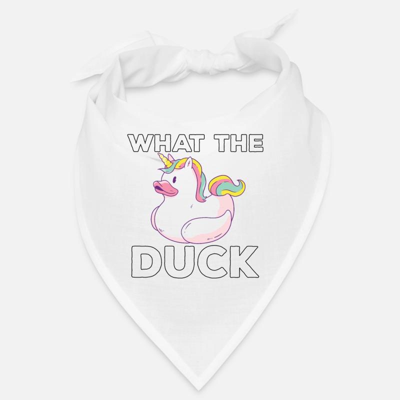 J’aime les canards canards - Bandana - blanc