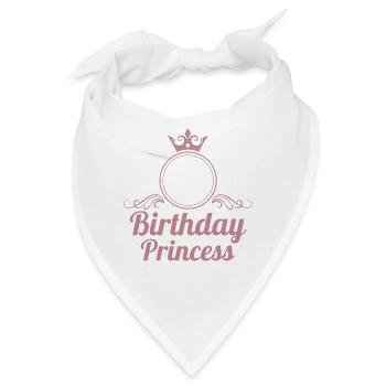 30. Geburtstag 30 Jahre 30er Birthday Princess - Bandana - Weiß - Vorne