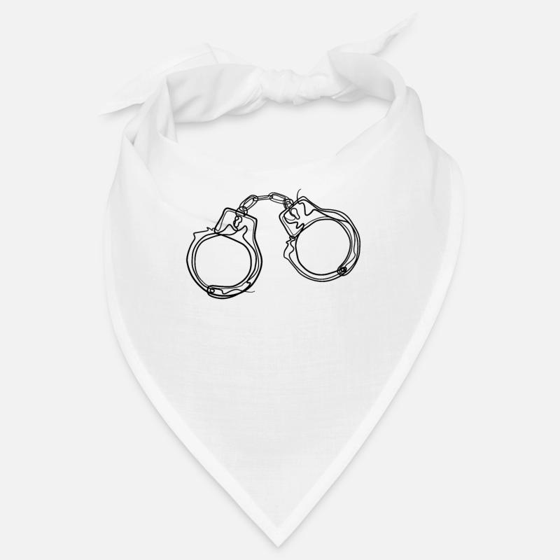 Menottes - one line drawing Bandana