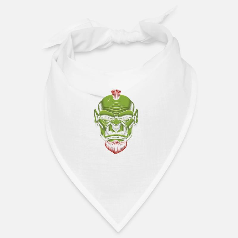 Pas laid Je suis Orc - Bandana - blanc