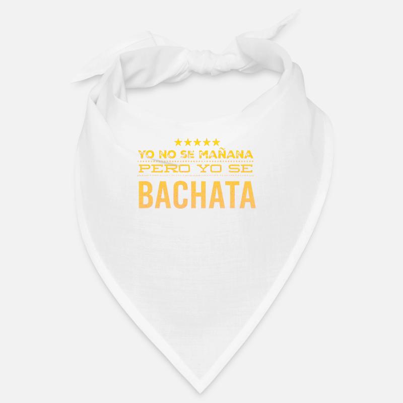 Bachata Danse Yo se Bachata - Bandana - blanc
