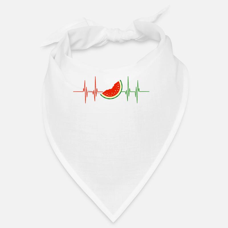 Pastèque - Bandana - blanc