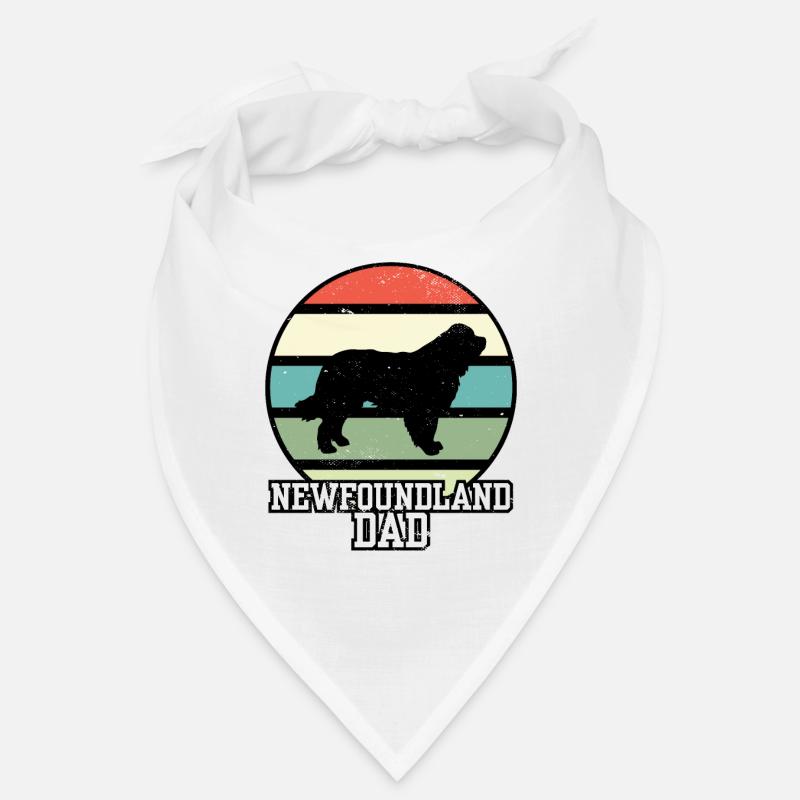 Newfoundland Dad I Retro Newfoundland Dad Bandana