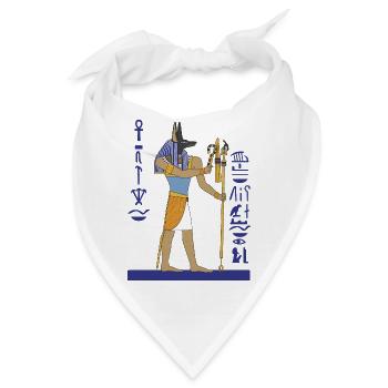 Anubis - Bandana - Weiß - Vorne