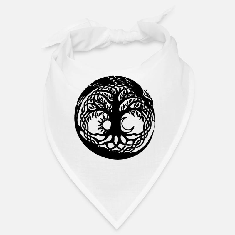 Celtic Irland Wikinger Keltisch Knoten Muster Baum Bandana