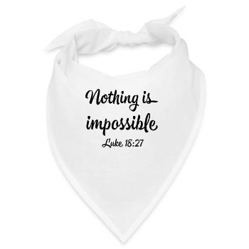 Jesus Jesus Jesus Christlich Christlich Christlich - Bandana - Weiß - Vorne