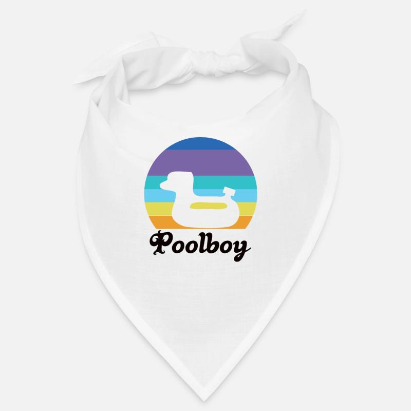Poolboy piscine maître nageur natation Bandana