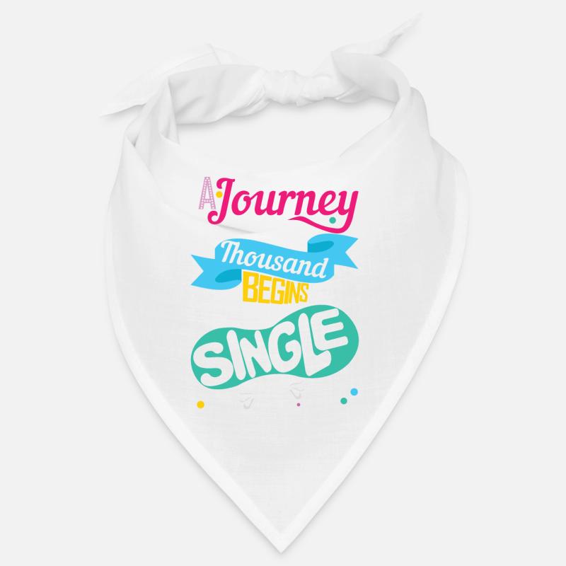 A step for a big journey Bandana