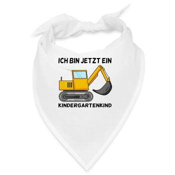 Kindergarten - Bandana - Weiß - Vorne