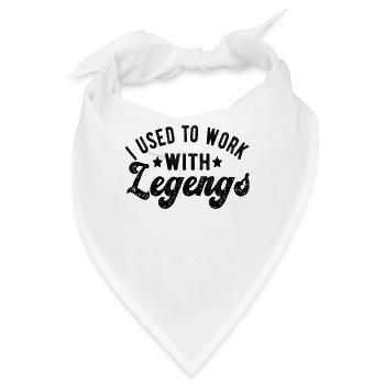 Abschiedsgeschenk Kollegen Jobwechsel - Bandana - Weiß - Vorne