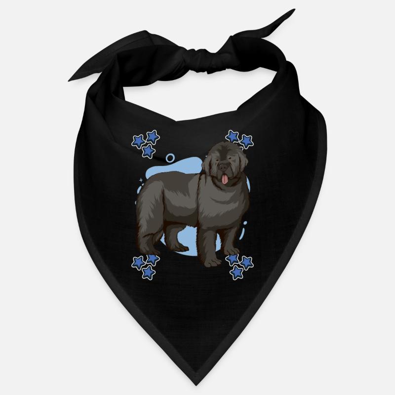 Terre-Neuve Newfoundland Blue Design Bandana
