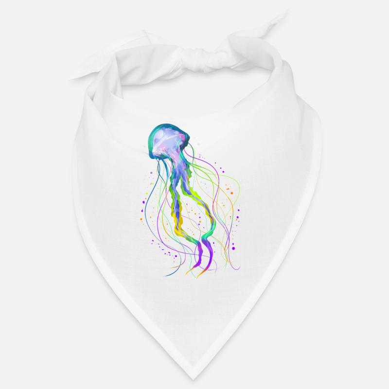 Méduses de l’océan - Méduses psychédéliques Bandana
