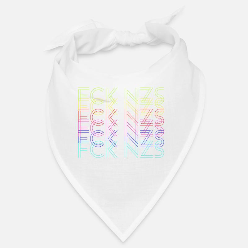 Links Antifaschist retro Statement Geschenk Bandana