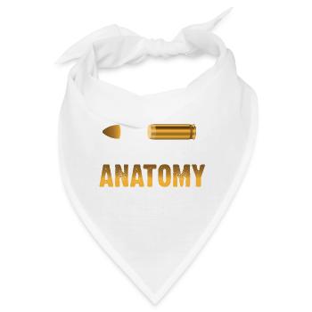 Anatomy Of A Pew Anatomy Of A Pew bullet gun - Bandana - Weiß - Vorne