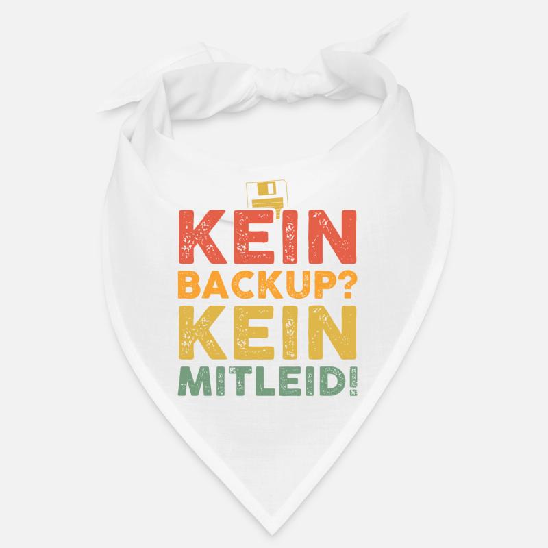 Kein Backup Kein Mitleid Programmierer Bandana