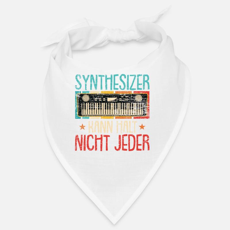 Retro Synthesizer Analog Keyboard Bandana