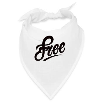 Free - Bandana - Weiß - Vorne
