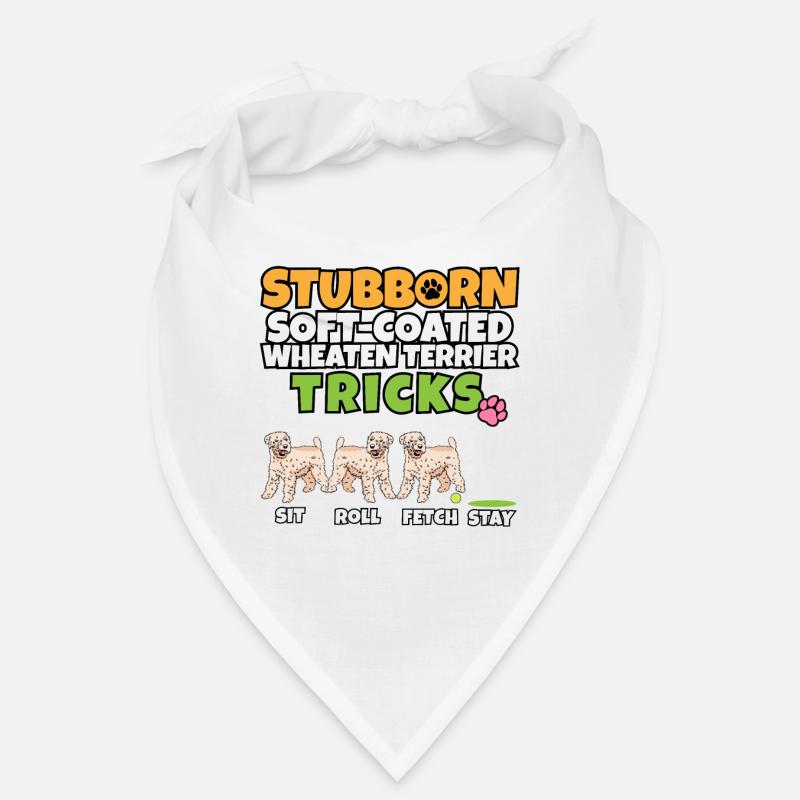 Stubborn Soft-Coated Wheaten Terrier Tricks I Bandana