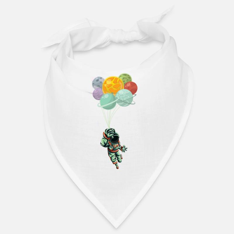 Astronaut - Bandana - blanc