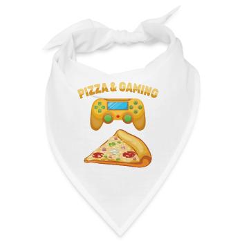Gaming - Bandana - Weiß - Vorne