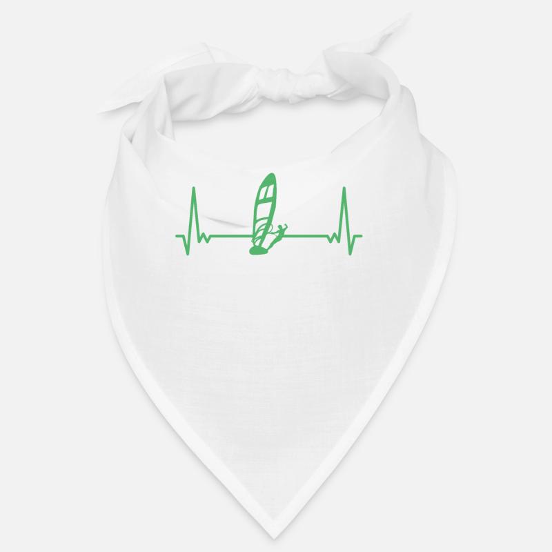ECG Windsurfer Heartbeat Windsurfing Windsurfing Windsurfing Bandana