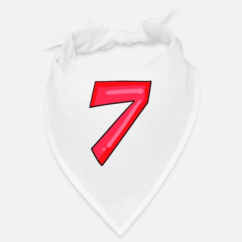 7 rouge Bandana