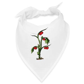 Tomate - Bandana - Weiß - Vorne