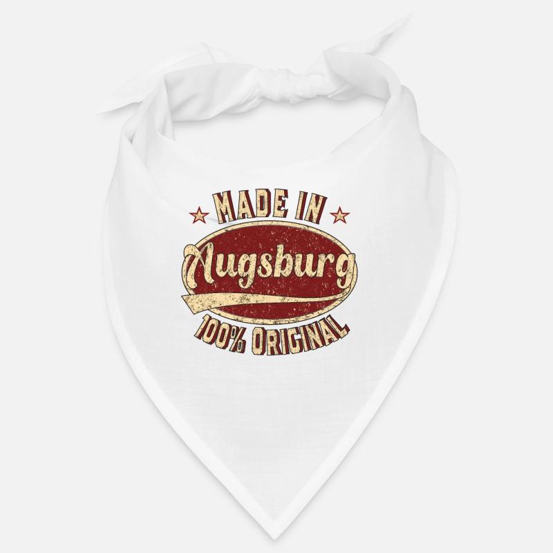Made in Augsburg 100 % original Augsburger retro Bandana