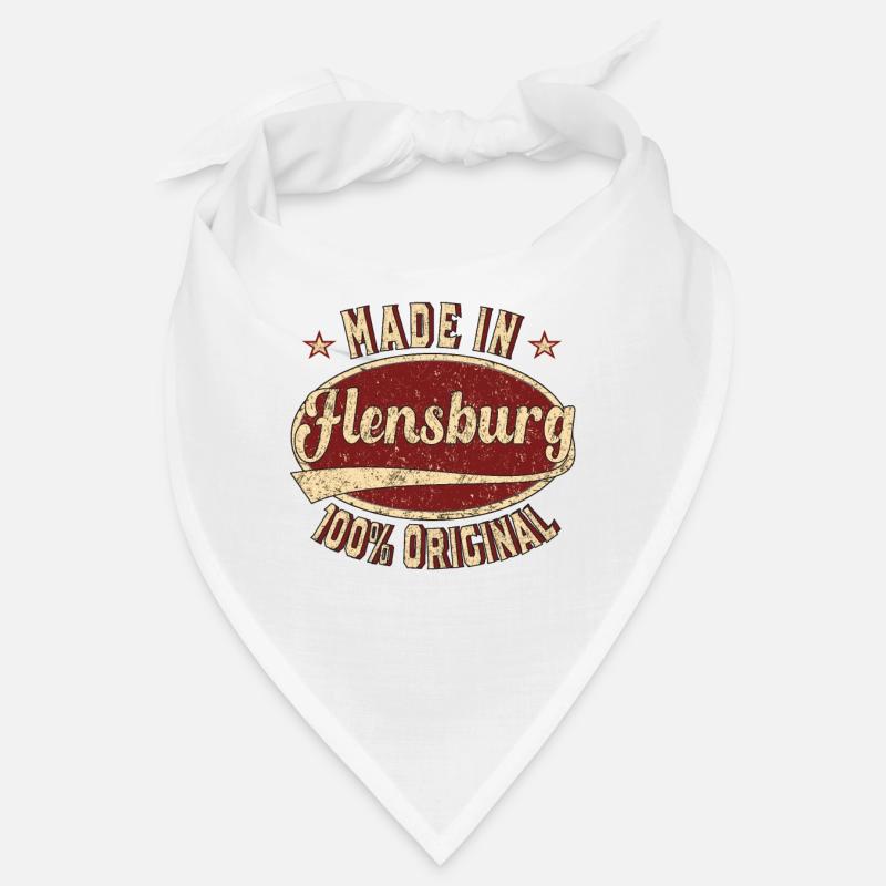 Made in Flensburg 100 % original Flensburger Retro Bandana