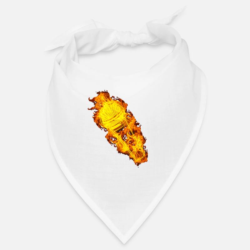 Fire Singer Microphone Bandana