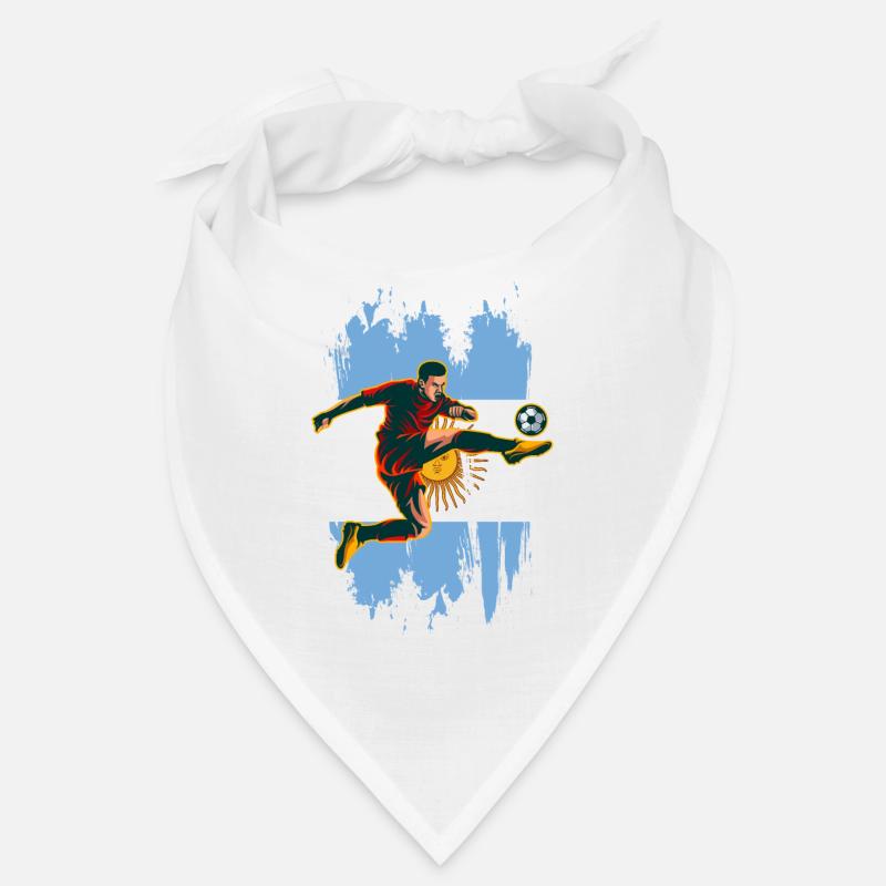 Argentinien - Bandana - Weiß