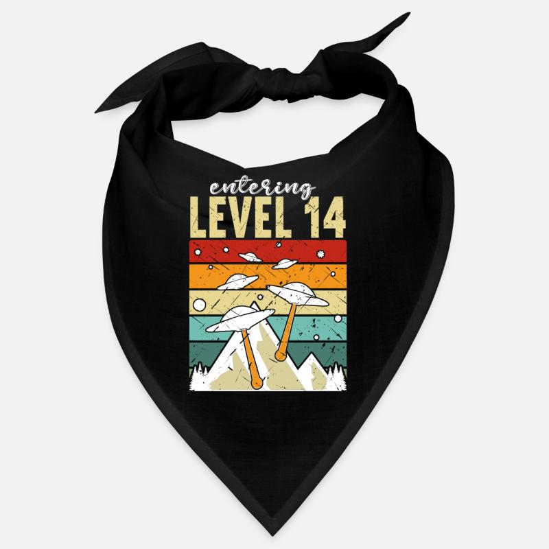 Level 14 Gaming Controller 14. Geburtstag Bandana
