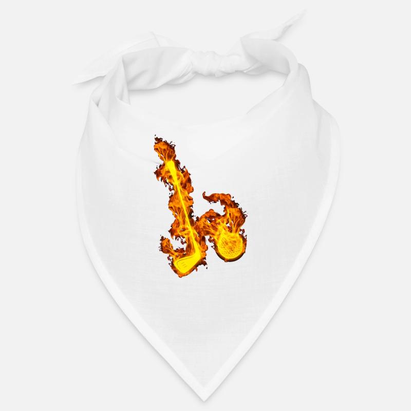Fire Golfer Golf and Stick Bandana