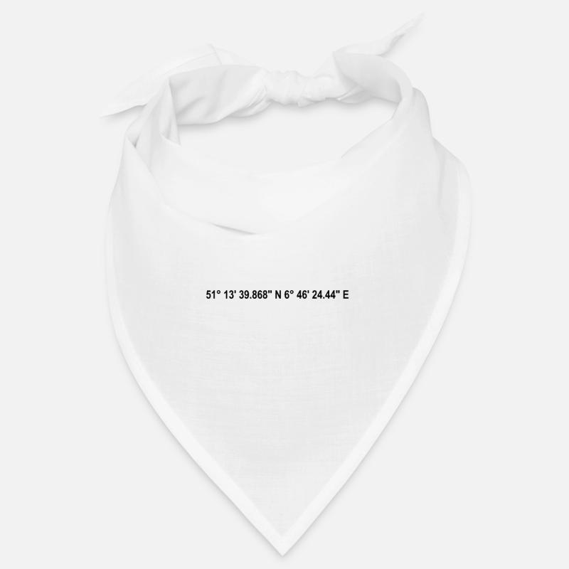 Düsseldorf coordinates Bandana
