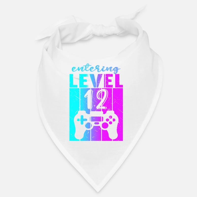 Level 12 Gaming Controller 12. Geburtstag Bandana