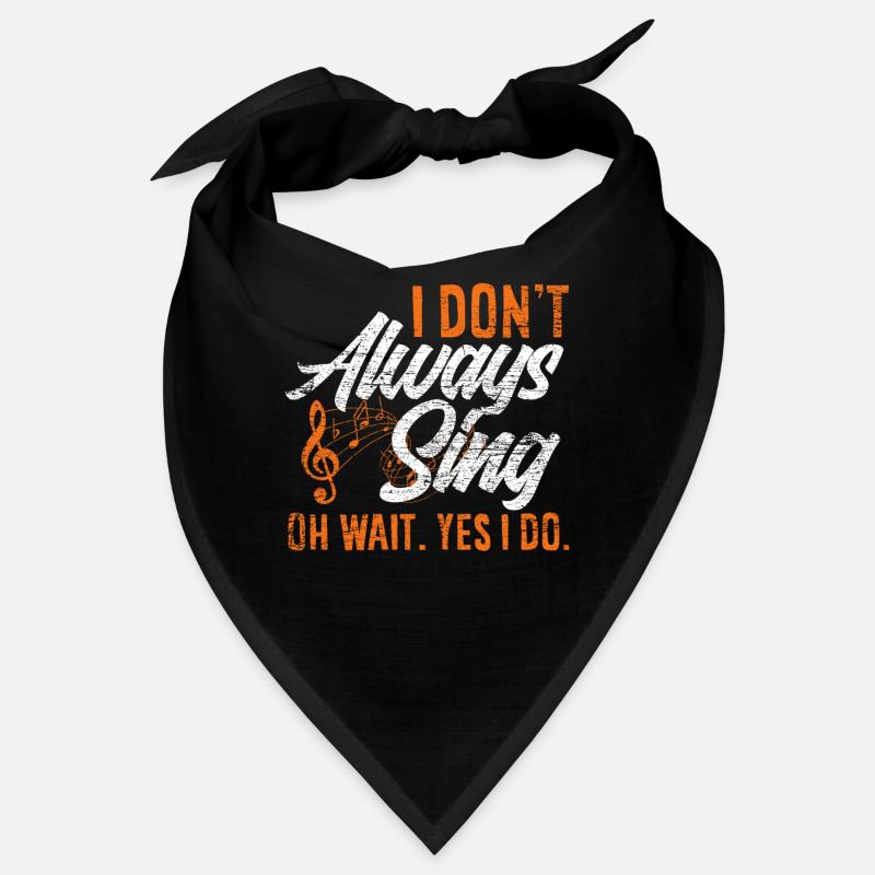 Chanteuse chanteuse Cadeau Drôle Bandana