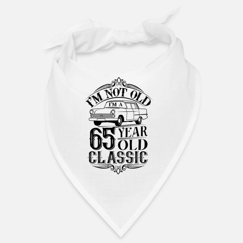 65th Birthday Classic Oldtimer Bandana